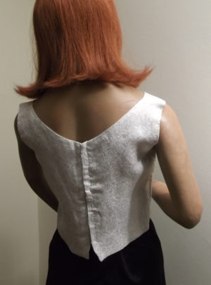 1950s/60s ladies evening top - back